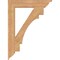 Ekena Millwork Merced Traditional Smooth Bracket, Western Red Cedar, 5 1/2"W x 34"D x 46"H BKT06X34X46MRC01SWR - alternate 2